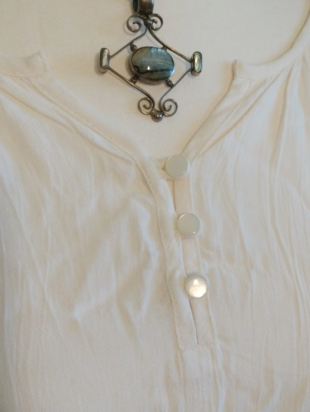 ⚜️ NWT Old Navy Girls Peasant Style Blouse With Open Stitch Trim - Size XL (14)